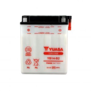 Batterie YUASA YB14-B2 12V 14Ah 190A +G DD 134 X 89 X 166 SECHE