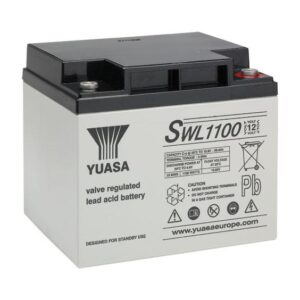 Batterie YUASA SWL1100 12V 40.6Ah +D Pb Etanche 197 X 165 X 170