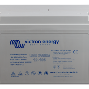 Batterie VICTRON Plomb Carbon 12V 106Ah +G  410 X 180 X 210