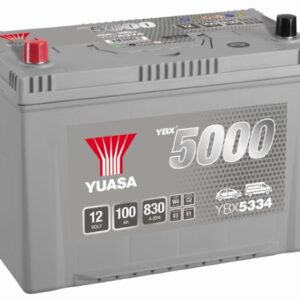 Batterie YUASA YBX5334 12V 100Ah 830A +G D31  304 X 173 X 225