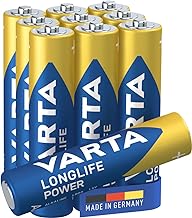 1 Pile alcaline VARTA industrial 1.5v AAA (paquet de 10)