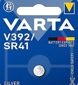 Blister 1 pile montre oxyde argent VARTA 1.5v V392/SR41