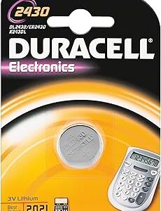 Blister 1 pile électronique lithium DURACELL 3v CR2430