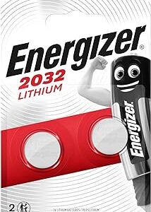 Blister 2 piles électroniques lithium ENERGIZER 3v CR2032