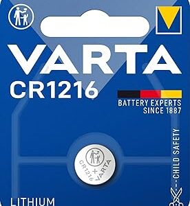 Blister 1 pile électronique lithium VARTA 3v CR1216