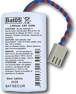 Pile lithium 3,6v 4Ah système d'alarme BATLI05