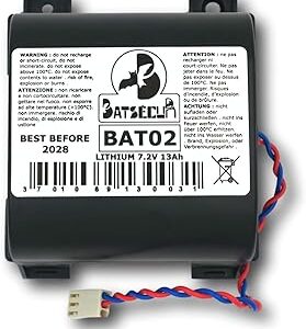 Pile lithium 7,2v 14Ah système d'alarme BATLI02