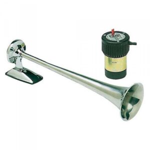 Avertisseur AG 12v à cornet fixation à plat