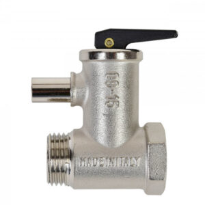 Soupape de sécurité QUICK 1/2"  6 bars pour chauffe-eau
