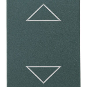 Poussoir double VIMAR idea 10A 2P 2 directions avec flèches gris