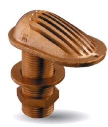 Passe-coque cuillère 1" fileté avec fixation
