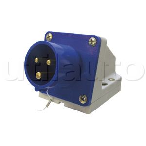 Adaptateur  230v femelle - 16A 2P+T E17 mâle
