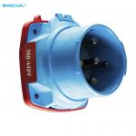 Fiche mâle MARECHAL DSN3 32A 230v 1P+N+T plastique