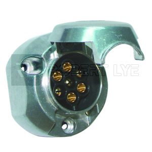 Socle prise remorque aluminium