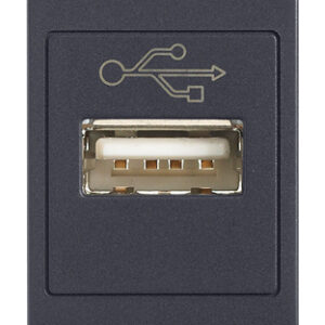 Prise VIMAR EIKON usb gris