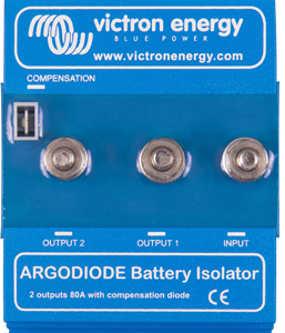 Répartiteur de charge ARGODIODE VICTRON 160A (1E/2S) 12/24v