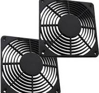 Grille de protection pour ventilateur carré 120x120mm