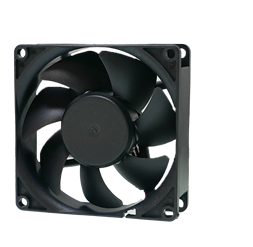Ventilateur carré 230vac 165m3/h 120x120x38mm