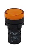 Voyant D29/P22mm led 230v orange IP65