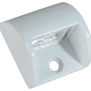 Lumière de courtoisie Led inox poli à encaster 12/24v Blanche