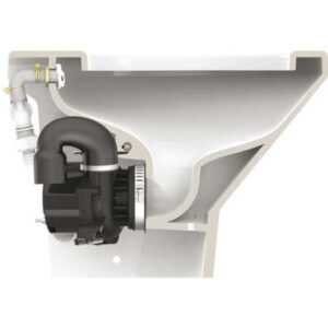 Pompe macerator 12v pour toilette TECMA COMPASS ECO