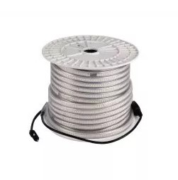 Bande LED 15 m avec câble de raccordement 1,5m H05RN-F 2x1 et fiche