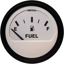 Indicateur carburant GARDIAN 12v Noir/fond blanc