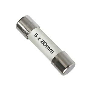 Jeu de fusibles en céramique - 5 x 20 mm - 500 mA et 10 A - 600V