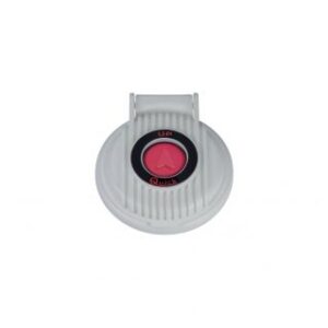 Contacteur à pied QUICK commande rouge UP blanc chromé