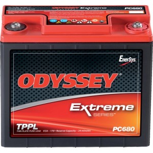 Batterie ODYSSEY AGM PC680 12V 16Ah 170A +D 180 X 75 X 168