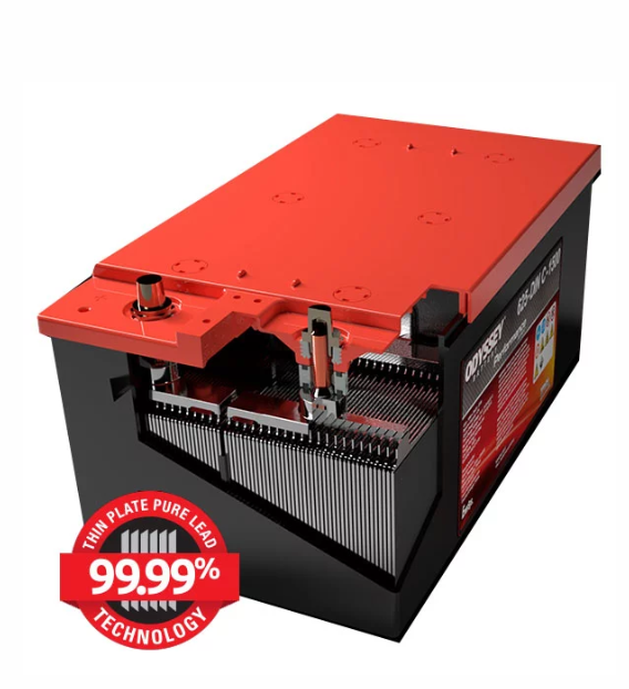 Batterie ODYSSEY AGM 12V 170AH 1300A 629-DIN-B-1300 518 X 223 X 218