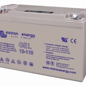 Batterie VICTRON 12V 110Ah 500A +G DeepCycle GEL 330 X 171 X 220
