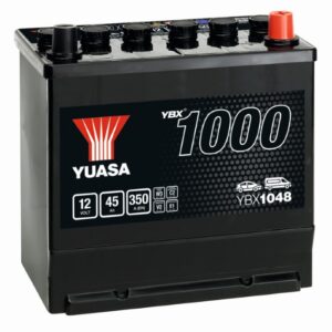 Batterie YUASA YBX1048  12V 45Ah 330A +D E2 220 X 135 X 225