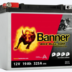 Batterie BANNER ETX16 AGM 12V 19Ah 325A +G 175 X 100 X 155