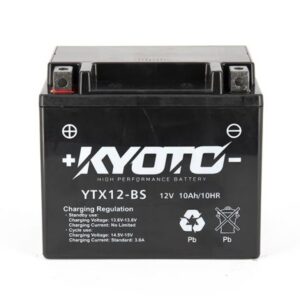 Batterie KYOTO YTX12-BS AGM 12V 10Ah 130A +G SLA 150 X 87 X 130 PRE