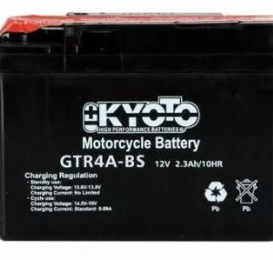 Batterie KYOTO YTR4A-BS AGM 12V 8Ah 25A +D 114 X 49 X 85 PACK