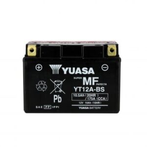 Batterie YUASA YT12A-BS AGM 12V 12Ah 140A +G  150 X 87 X 106 PACK