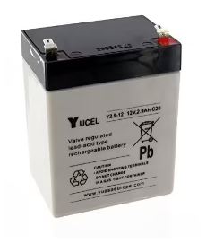 Batterie YUVOLT Y2.9-12 12V 2,9Ah +D plomb étanche       (18)
