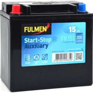 Batterie Auxiliaire EXIDE EK151 Agm 12V 15Ah 200A +G 150 X 90 X 145