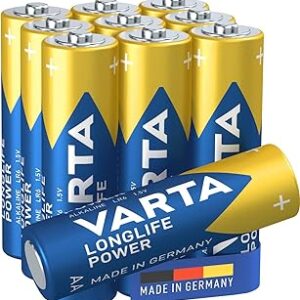 Blister 6 piles alcalines VARTA  Long Life Power 1.5v AAA