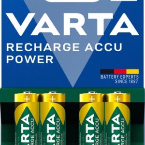 Blister 4 piles rechargeables VARTA 2100mAh AA