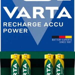 Blister 4 piles rechargeables VARTA 800mAh AAA R2U / HR3