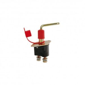 Coupe-batterie CORMAR 75A à clé amovible rouge M10 marine
