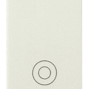 Poussoir VIMAR idea 10A 1P NO avec symbole blanc
