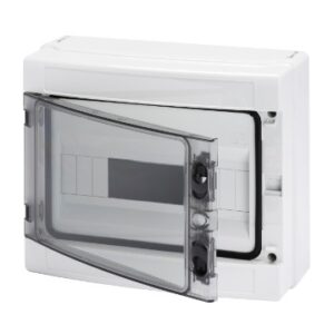 Coffret de distribution GEWISS étanche 12 modules IP65