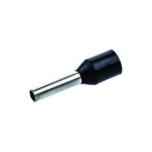 Paquet de 100 embouts de câblage 1,5mm2 noir