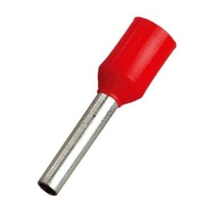 Paquet de 48 embouts de câblage double 2x1mm2 rouge