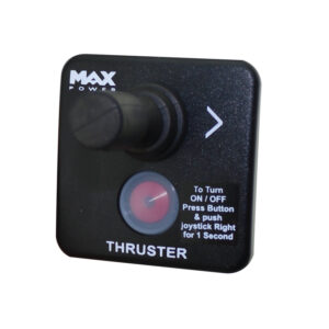 Panneau de commande MAX POWER joystick simple noir  318202