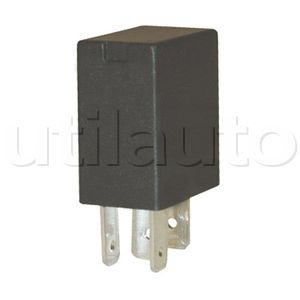 Relais micro  WEHRLE 12V 25A 4 bornes avec diode
